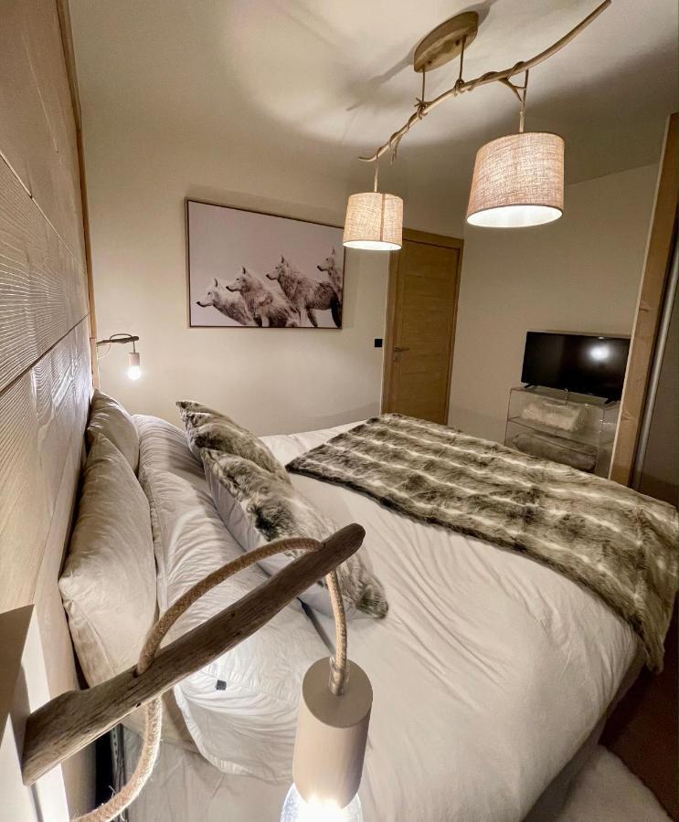 לה ג'ט Appartement De Standing Plein Centre Station, 50M Des Pistes מראה חיצוני תמונה