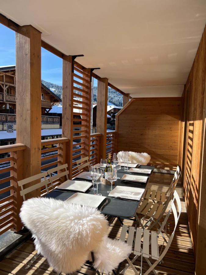 לה ג'ט Appartement De Standing Plein Centre Station, 50M Des Pistes מראה חיצוני תמונה