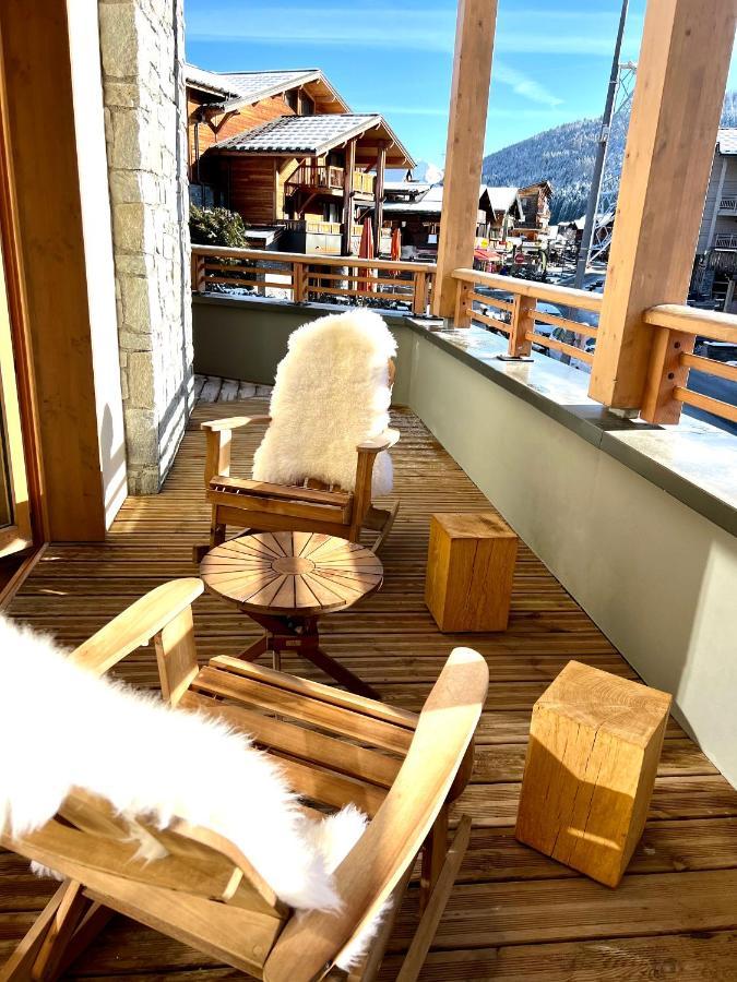 לה ג'ט Appartement De Standing Plein Centre Station, 50M Des Pistes מראה חיצוני תמונה